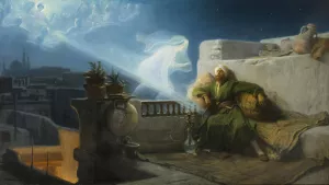 Reve d'Orien by Jean Lecomte Du Nouy Oil Painting