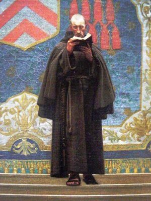 The Grey Cardinal by Jean-Leon Gerome Ferris Oil Painting