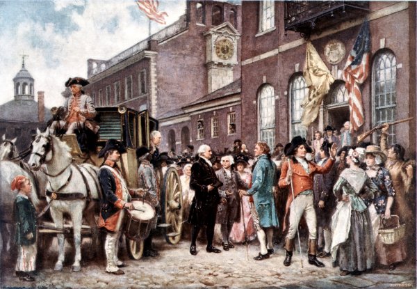 Washington's Inauguration at Philadelphia