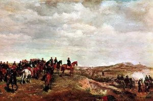 Campaign painting by Jean-Louis Ernest Meissonier