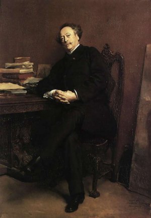 Portrait of Alexandre Dumas, Jr
