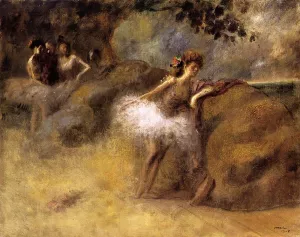 Dancer on the Set painting by Jean-Louis Forain