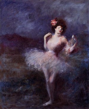 Dancer Oil painting by Jean-Louis Forain