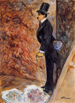 In the Wings painting by Jean-Louis Forain