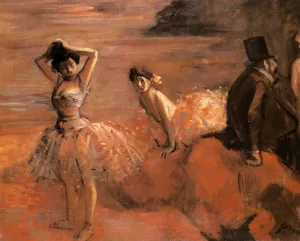 Interlude by Jean-Louis Forain - Oil Painting Reproduction