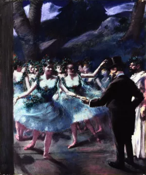 The Ballet by Jean-Louis Forain - Oil Painting Reproduction