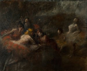 The dancers by Jean-Louis Forain Oil Painting