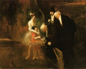 The Dancers by Jean-Louis Forain Oil Painting