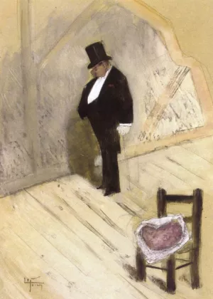 The Old Gentleman by Jean-Louis Forain Oil Painting