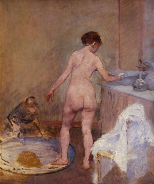 Main Product Photo of The Tub Painting by Jean-Louis Forain