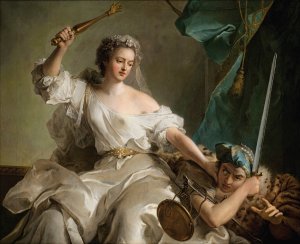 Allegory Of Justice Punishing Injustice, 1737 by Jean-Marc Nattier Oil Painting