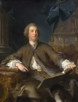 Joseph Bonnier de la Mosson Oil painting by Jean-Marc Nattier