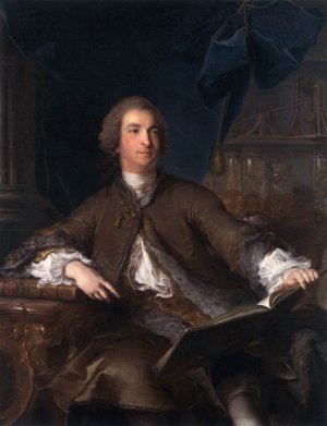 Joseph Bonnier de la Mosson by Jean-Marc Nattier Oil Painting