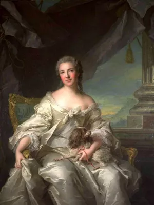 Madame la Comtesse d'Argenson by Jean-Marc Nattier - Oil Painting Reproduction