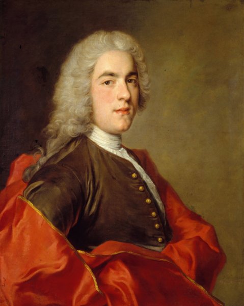 Main Product Photo of Mister Sarasin  Painting by Jean-Marc Nattier