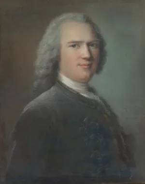 Portrait Of A Gentleman by Jean-Marc Nattier Oil Painting