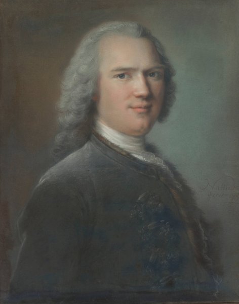 Main Product Photo of Portrait Of A Gentleman  Painting by Jean-Marc Nattier