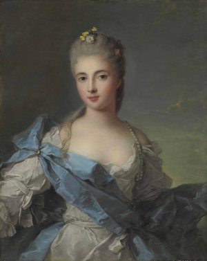 Portrait Of A Lady by Jean-Marc Nattier Oil Painting