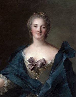Portrait of a Woman by Jean-Marc Nattier Oil Painting