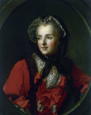 Portrait Of Marie Leszczynska, Queen Of France by Jean-Marc Nattier Oil Painting