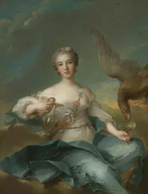 The Duchesse De Chartres As Hebe by Jean-Marc Nattier Oil Painting
