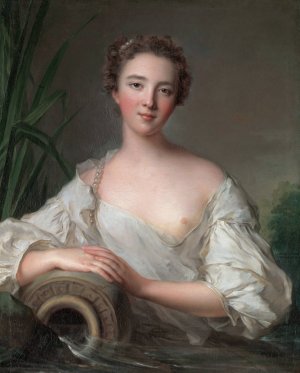 The Spring by Jean-Marc Nattier Oil Painting