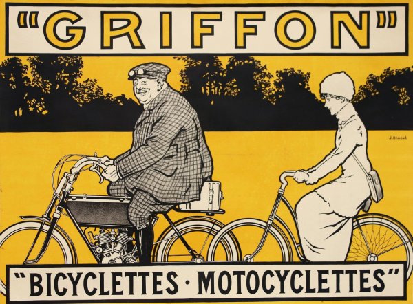 Main Product Photo of Griffon  Painting by Jean Matet