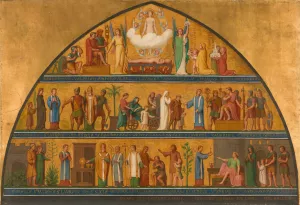 La vie de Saint-Laurent Oil painting by Jean-Paul-Etienne Balze