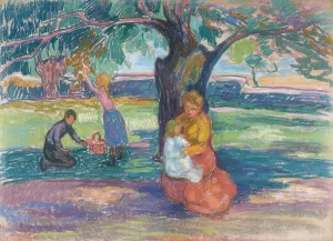 The Harvest by Jean Peske Oil Painting