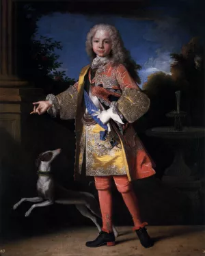 Ferdinand VI as Prince Oil painting by Jean Ranc