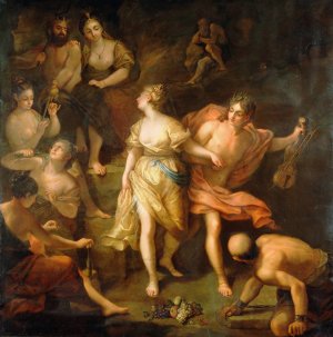 Orpheus and Eurydice by Jean Raoux Oil Painting