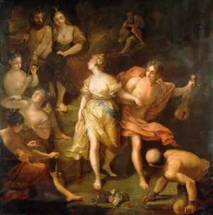 Orpheus and Eurydice by Jean Raoux Oil Painting