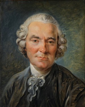 Portrait Of A Man by Jean-Simon Berthelemy Oil Painting