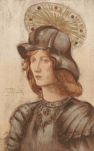 Saint Georges by Jeanne Jacquemin Oil Painting