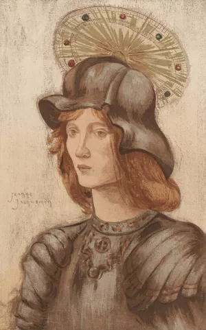 Saint Georges by Jeanne Jacquemin Oil Painting