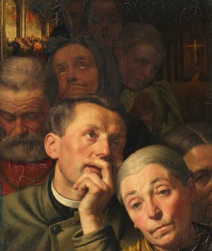 Die Weinenden by Jef Leempoels Oil Painting