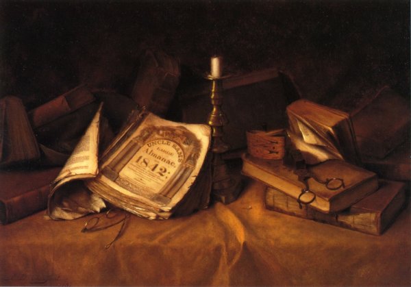 Main Product Photo of The Old Almanac Painting by Jefferson David Chalfant