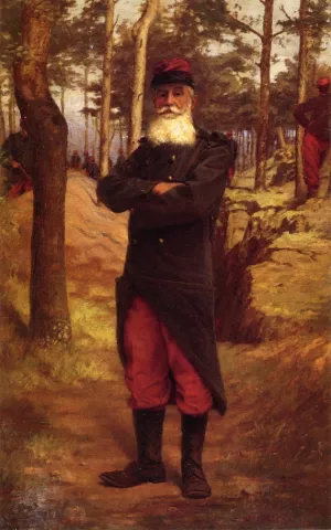 The Soldier by Jefferson David Chalfant Oil Painting