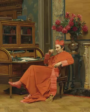 Eureka Oil painting by Jehan Georges Vibert