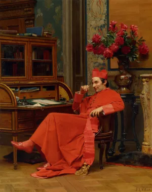 Eureka Oil painting by Jehan Georges Vibert