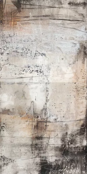 Black, White & Bronze II by Jennifer Goldberger Oil Painting