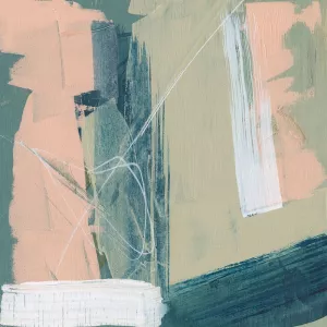 Bubblegum Pop VIII by Jennifer Goldberger Oil Painting