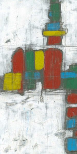 Building Blocks I by Jennifer Goldberger Oil Painting