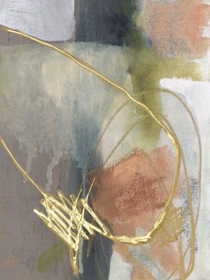 Burnished Loops II by Jennifer Goldberger Oil Painting