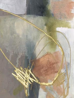 Burnished Loops II by Jennifer Goldberger Oil Painting