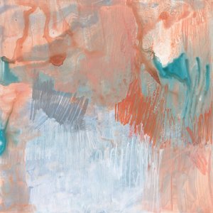 Coral Escape I Oil painting by Jennifer Goldberger