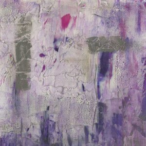 Dusty Violet II by Jennifer Goldberger Oil Painting