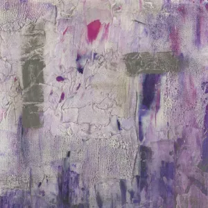 Dusty Violet II by Jennifer Goldberger Oil Painting