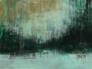 Emerald Grotto II Oil painting by Jennifer Goldberger