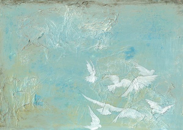 Flight I by Jennifer Goldberger - Hand-Painted Oil Painting Reproduction